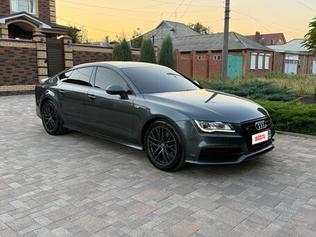 2013 Audi A7 I (4G), серый, 1955000 рублей, вид 4