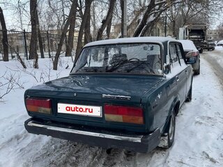1998 Lada (ВАЗ) 2107, зелёный, 120000 рублей, вид 4