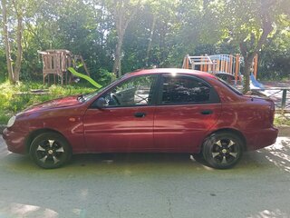 2006 Chevrolet Lanos I, красный, 240000 рублей, вид 5
