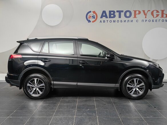 2019 Toyota RAV4 IV (XA40) Рестайлинг, чёрный - вид 4