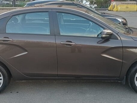 2017 Lada (ВАЗ) Vesta I, коричневый, 850000 рублей, вид 3