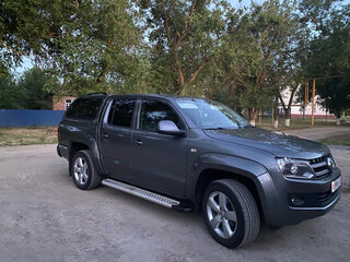 2016 Volkswagen Amarok I Рестайлинг, серый, 2150000 рублей, вид 2
