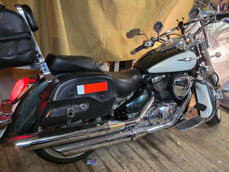 2009 Suzuki Boulevard C50, зелёный, 700000 рублей, вид 5