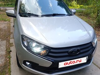 2021 Lada (ВАЗ) Granta I Рестайлинг, серый, 610000 рублей, вид 4