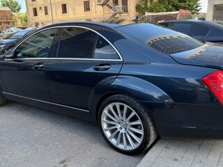 2007 Mercedes-Benz S-Класс 350 V (W221), синий, 1180000 рублей, вид 3