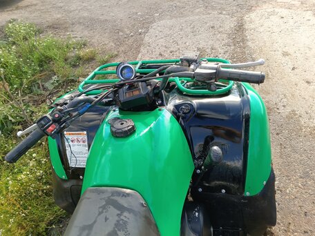 2005 Kawasaki KLE 400, зелёный, 250000 рублей, вид 5