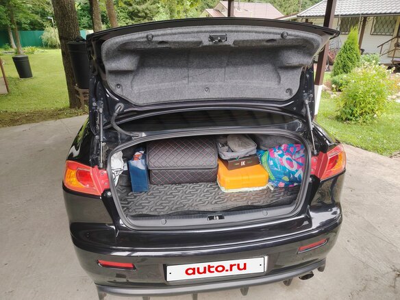 2008 Mitsubishi Lancer X, чёрный - вид 16