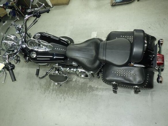 2012 Harley-Davidson Heritage, чёрный, 790000 рублей - вид 7