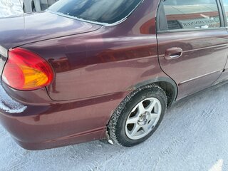 2006 Kia Spectra I Рестайлинг 2, красный, 255000 рублей, вид 3
