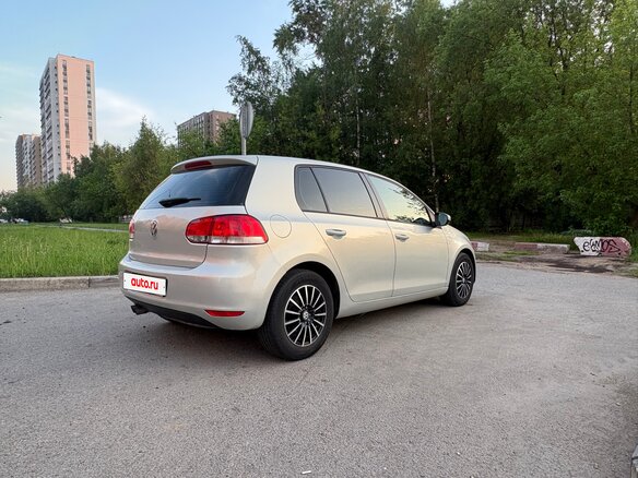 2011 Volkswagen Golf VI, серый, 730000 рублей - вид 3