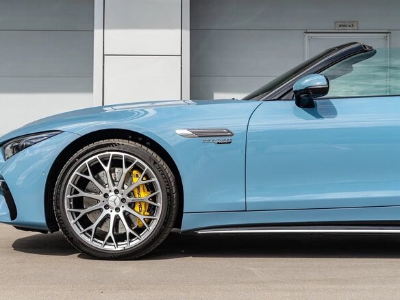 2024 Mercedes-Benz SL-Класс AMG 63 AMG IV (R232), голубой - вид 12
