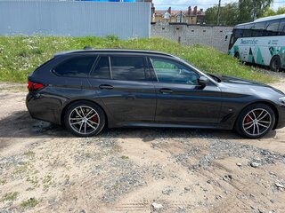 2020 BMW 5 серии 520d VII (G30/G31/G38) Рестайлинг, серый, 2970000 рублей, вид 3