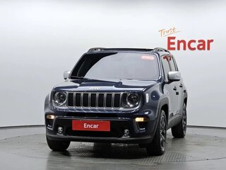 2022 Jeep Renegade I Рестайлинг, синий, 1636400 рублей, вид 2