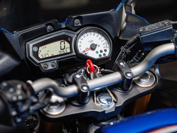 2011 Yamaha FZ8, синий - вид 13
