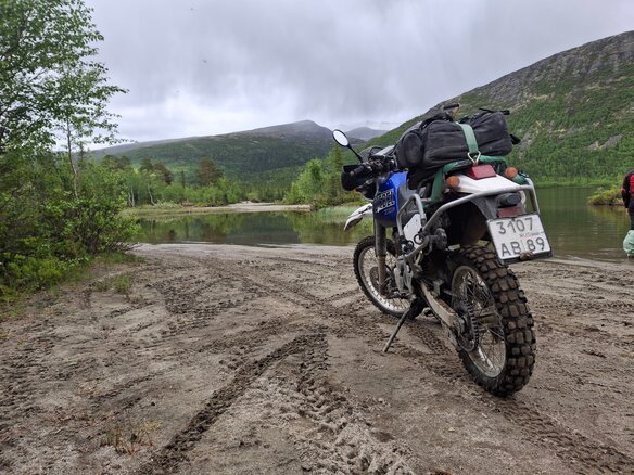 2001 Suzuki Djebel 250, синий, 220000 рублей - вид 4