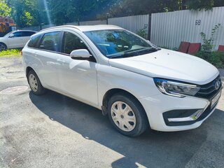 2024 Lada (ВАЗ) Vesta SW I Рестайлинг (NG), белый, 1083000 рублей, вид 2