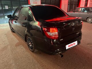 2014 Lada (ВАЗ) Granta Sport I, чёрный, 525000 рублей, вид 3