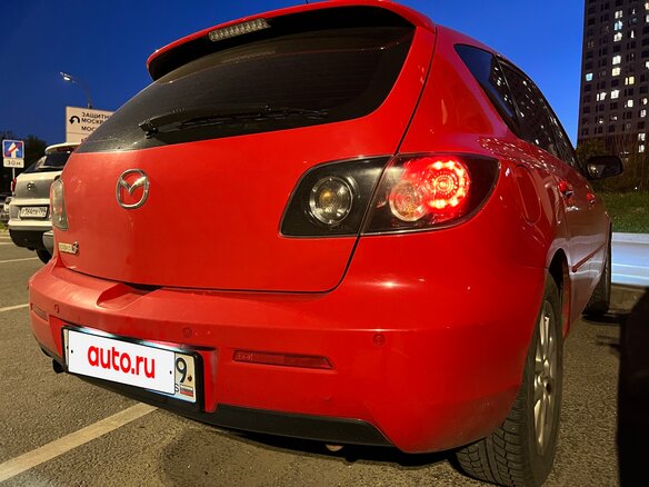 2008 Mazda 3 I (BK) Рестайлинг, красный, 575000 рублей - вид 11