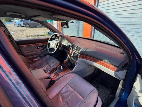 1998 BMW 5 серии 528i IV (E39), синий, 600000 рублей, вид 5
