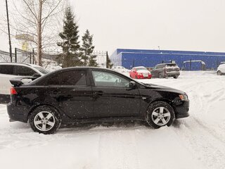 2008 Mitsubishi Lancer X, чёрный, 650000 рублей, вид 2