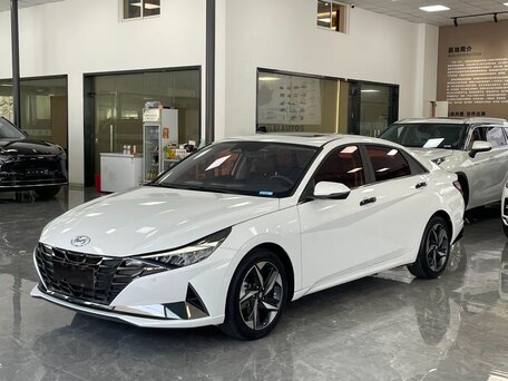 2022 Hyundai Elantra VII (CN7), белый, 1690000 рублей, вид 1