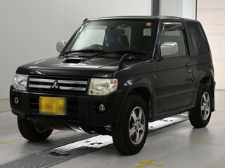 2011 Mitsubishi Pajero Mini II, чёрный, 500000 рублей, вид 1