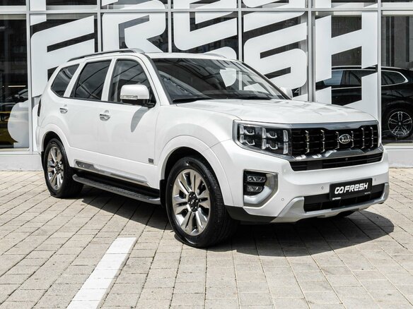2021 Kia Mohave I Рестайлинг 2, белый