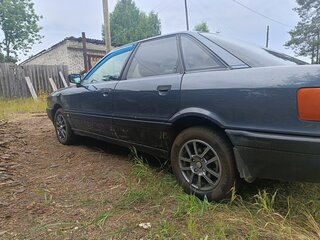 1990 Audi 80 IV (B3), синий, 140000 рублей, вид 4
