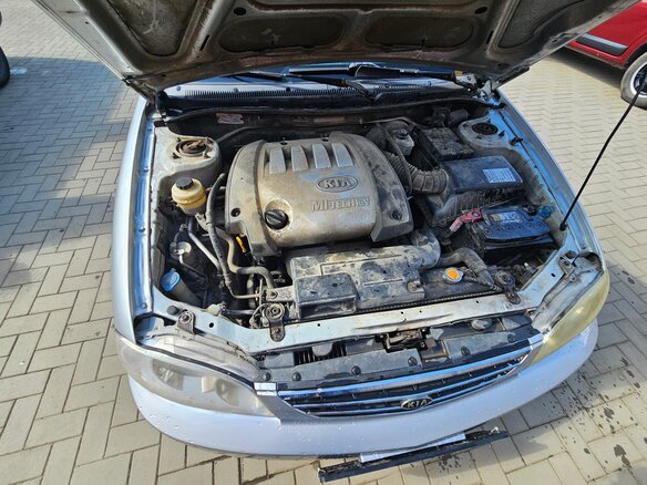 2006 Kia Spectra I Рестайлинг 2, серый, 320000 рублей - вид 8