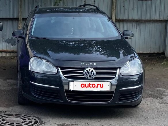 2007 Volkswagen Golf V, чёрный, 500000 рублей - вид 2