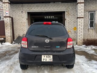 2010 Nissan March IV (K13), фиолетовый, 550000 рублей, вид 3