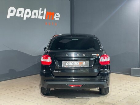 2022 Lada (ВАЗ) Granta Euro-2 I Рестайлинг, чёрный, 699000 рублей, вид 4