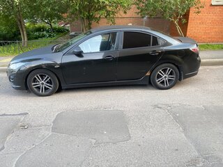 2008 Mazda 6 II (GH), чёрный, 500000 рублей, вид 4