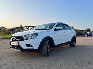 2018 Lada (ВАЗ) Vesta SW I, белый, 935000 рублей, вид 2