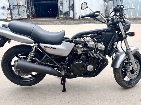 2003 Honda CB 750, серебристый, 295000 рублей, вид 3