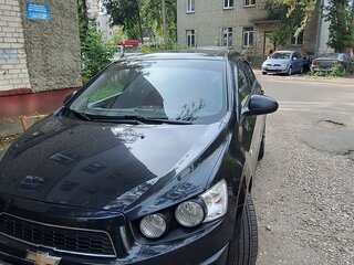 2012 Chevrolet Aveo II, чёрный, 460000 рублей, вид 1