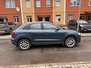 2015 Audi Q3 I (8U) Рестайлинг, синий, 1850000 рублей, вид 4