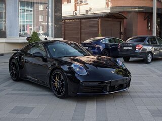 2022 Porsche 911 Turbo S VIII (992), чёрный, 31500000 рублей, вид 2