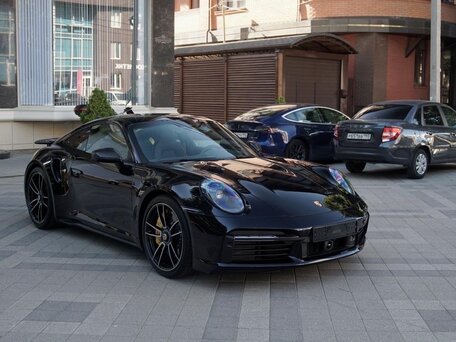 2022 Porsche 911 Turbo S VIII (992), чёрный, 31500000 рублей, вид 2