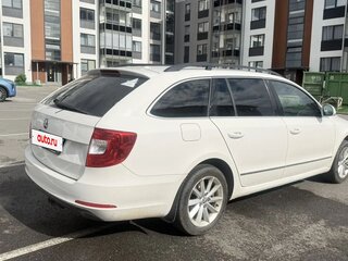 2013 Skoda Superb DSG II Рестайлинг, белый, 1480000 рублей, вид 4