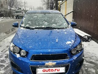 2012 Chevrolet Aveo II, синий, 600000 рублей, вид 1