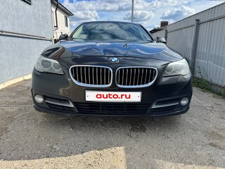 2015 BMW 5 серии 520i VI (F10/F11/F07) Рестайлинг, чёрный, 1600000 рублей, вид 2
