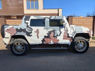 2009 Hummer H2 I Рестайлинг, белый, 5700000 рублей, вид 5