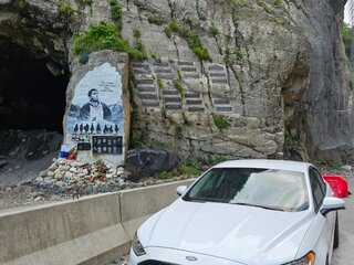 2016 Ford Fusion (North America) II Рестайлинг, белый, 2400000 рублей, вид 4