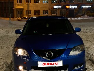 2006 Mazda 3 I (BK) Рестайлинг, синий, 465000 рублей, вид 1