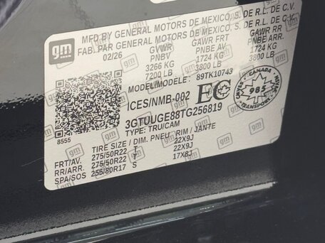 2026 GMC Sierra Crew Cab IV Рестайлинг, чёрный, 9999999 рублей, вид 5