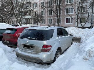 2006 Mercedes-Benz M-Класс 350 II (W164), серебристый, 1150000 рублей, вид 5