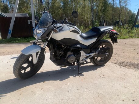 2013 Honda NC 750S, белый, 370000 рублей, вид 1