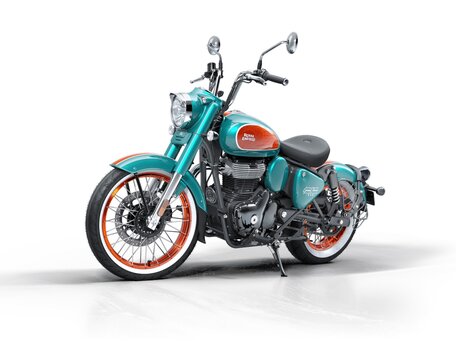 2026 Royal Enfield Goan Classic 350, зелёный, 537000 рублей, вид 2