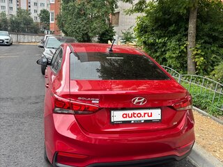 2020 Hyundai Solaris II, красный, 1225000 рублей, вид 4